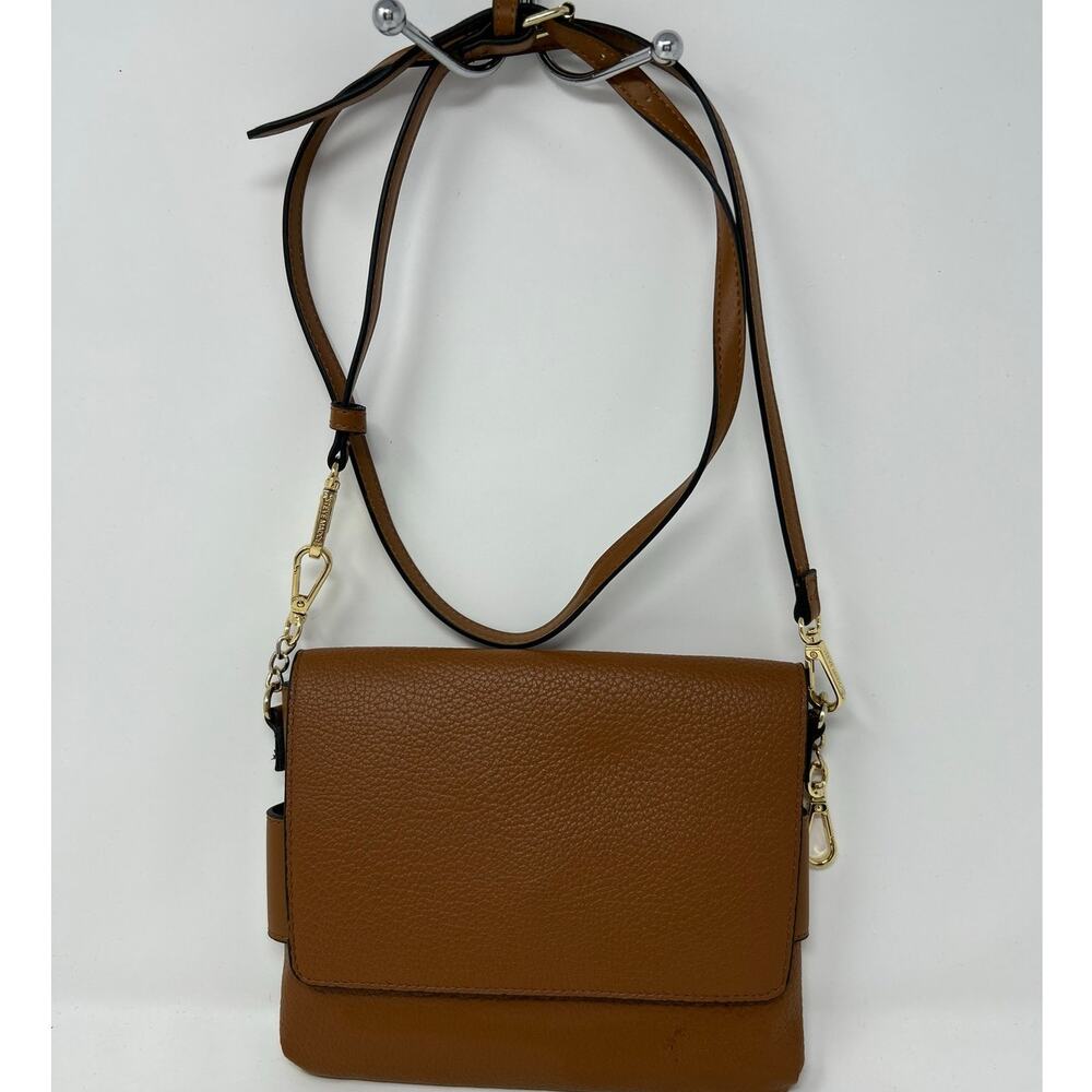 Steve Madden Women's Light Brown Crossbody Purse Adjustable Strap - Picture 2 of 10